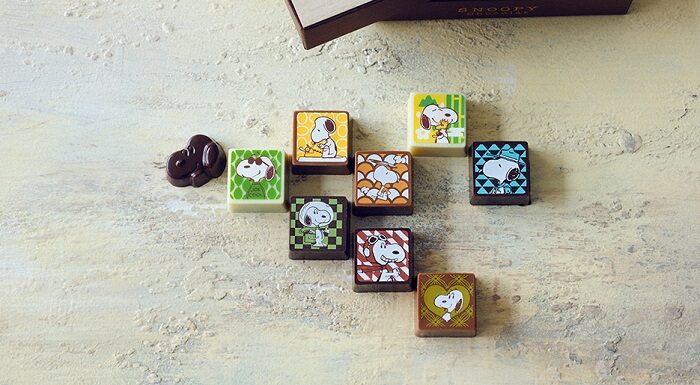 岛国京都开了史努比巧克力专卖店，里边的巧克力好可爱啊