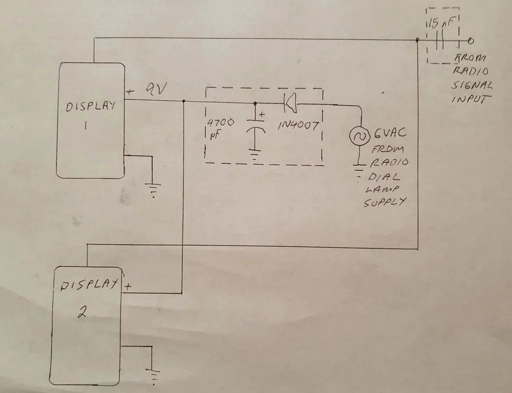「火腿DIY」读取变频振荡器减去中频|将老短波收音机数字化改造