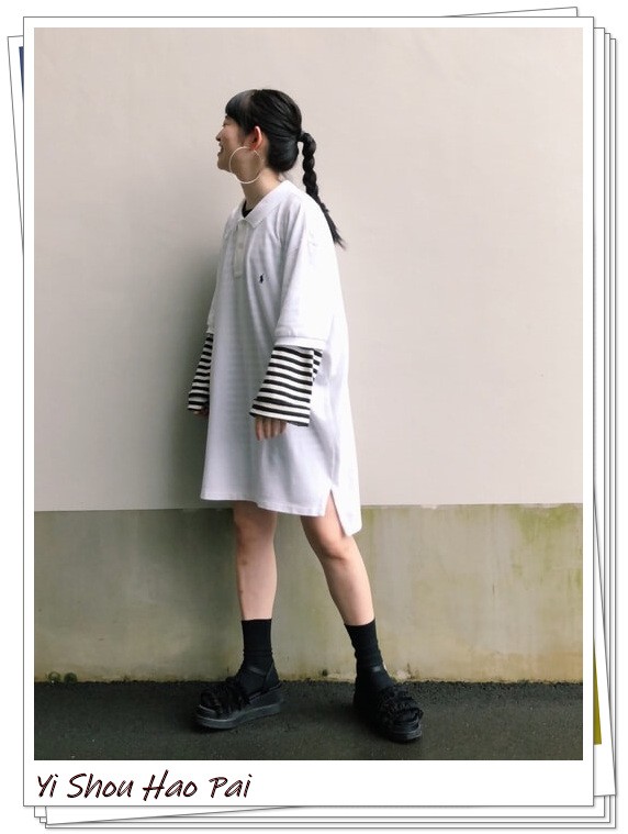 夏季运动服套装女新款休闲polo衫,女士穿polo衫怎么搭配