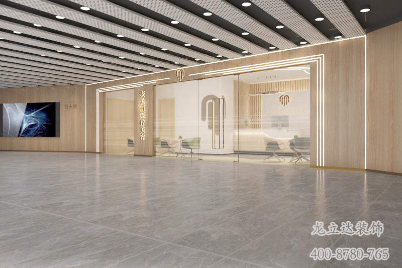 美容诊所装修效果图,美容诊所装修设计费用