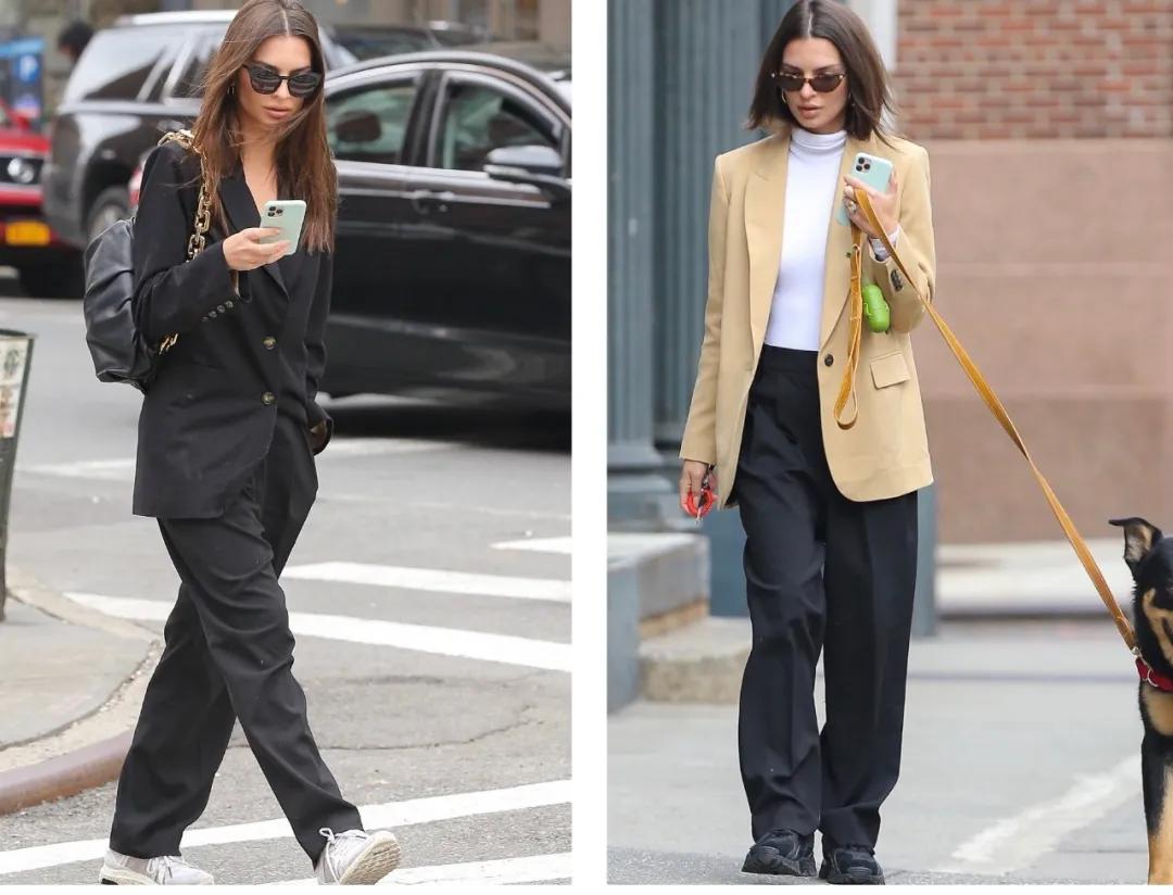 一套西装又正式又休闲,30-35岁女性春季穿搭西装