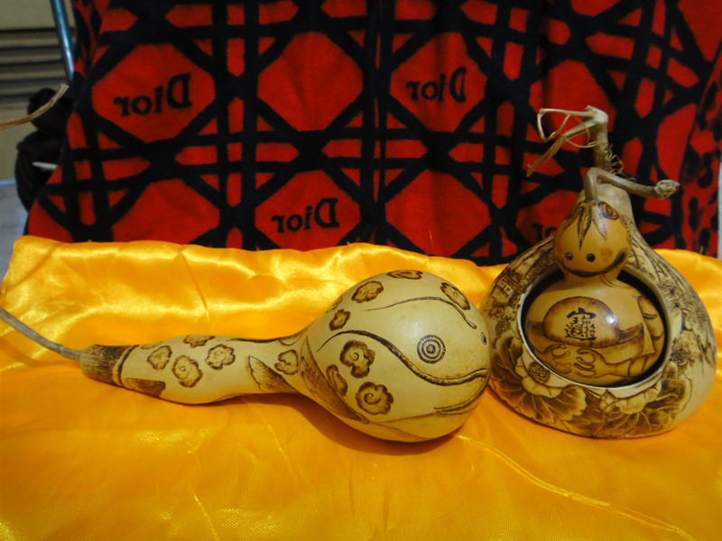 葫芦雕刻艺术作品,葫芦雕刻艺术欣赏