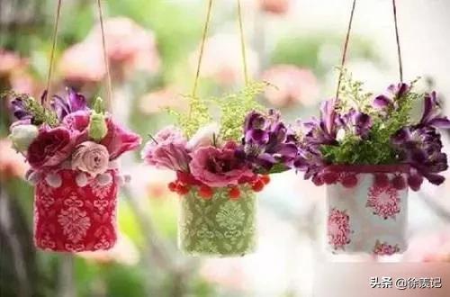 塑料瓶变废为宝花盆创意手工儿童,瓶子可以当花盆养花吗图片