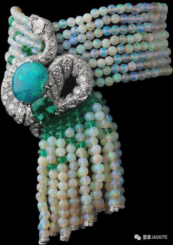 课堂|世界顶级奢侈品牌这些年重金打造的欧泊首饰（上）