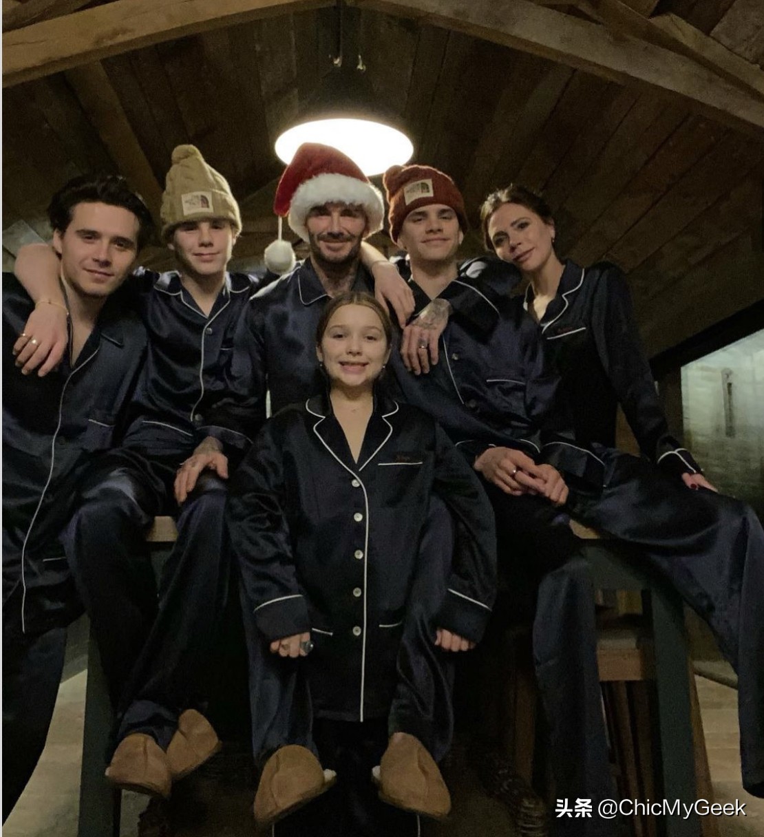 贝克汉姆现在什么发型图片,贝克汉姆和儿子的照片