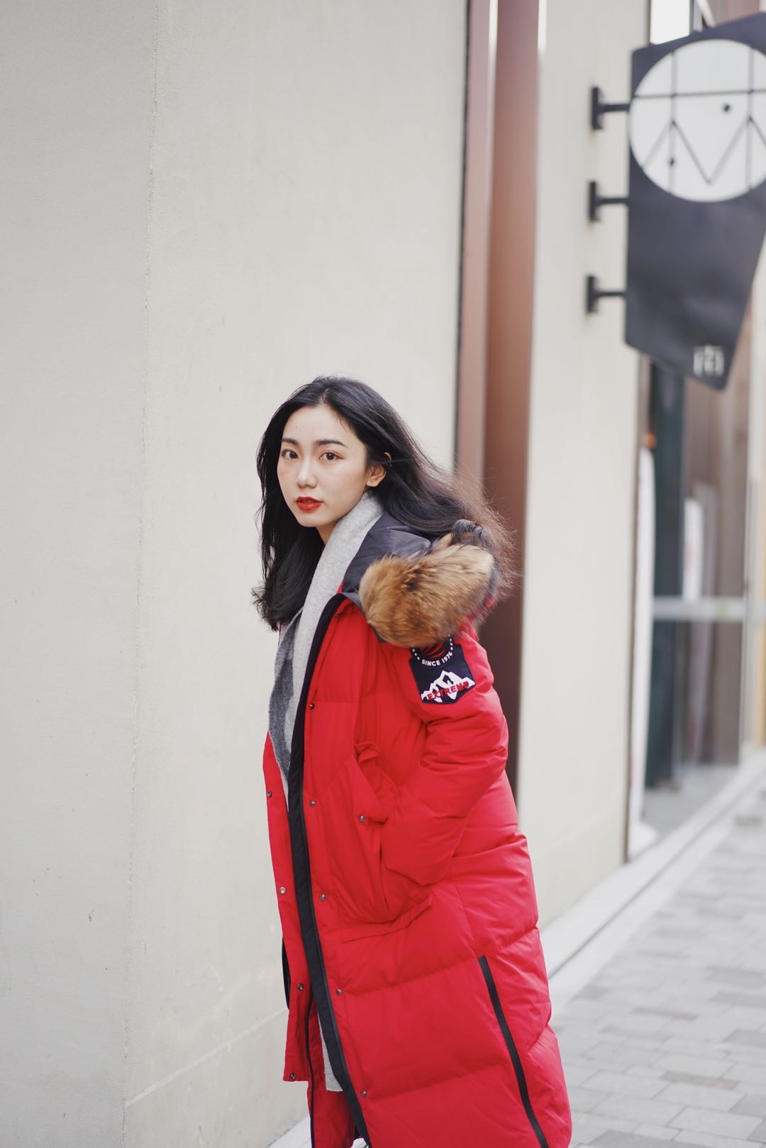 斯嘉丽·约翰逊波司登,新年穿搭羽绒服高级感