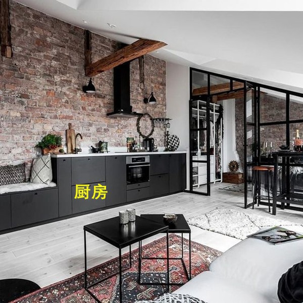 不打柜子卧室装修,不打柜子的背景墙