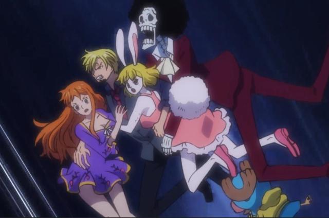 山治替乌索普娜美接下艾尼路,山治艾尼路救娜美