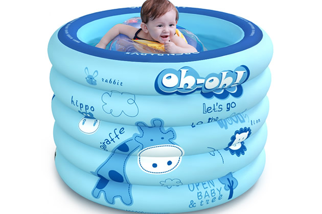 浴盆婴儿充气,婴儿充气浴盆0-6岁