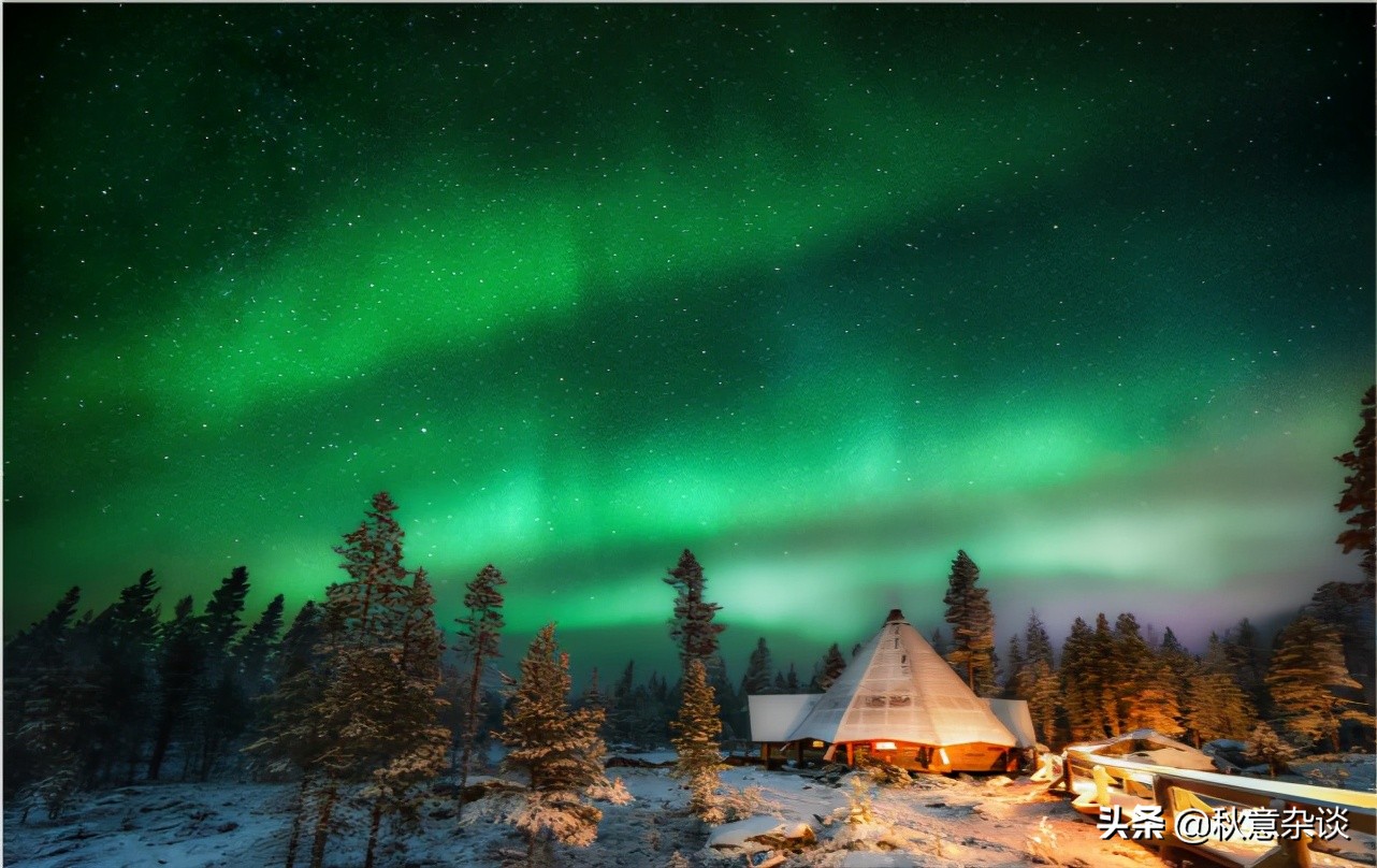 北极光去哪个国家最容易看,去北极看迷人的北极光