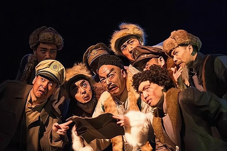 座山雕张乐山晚年,谁演过座山雕