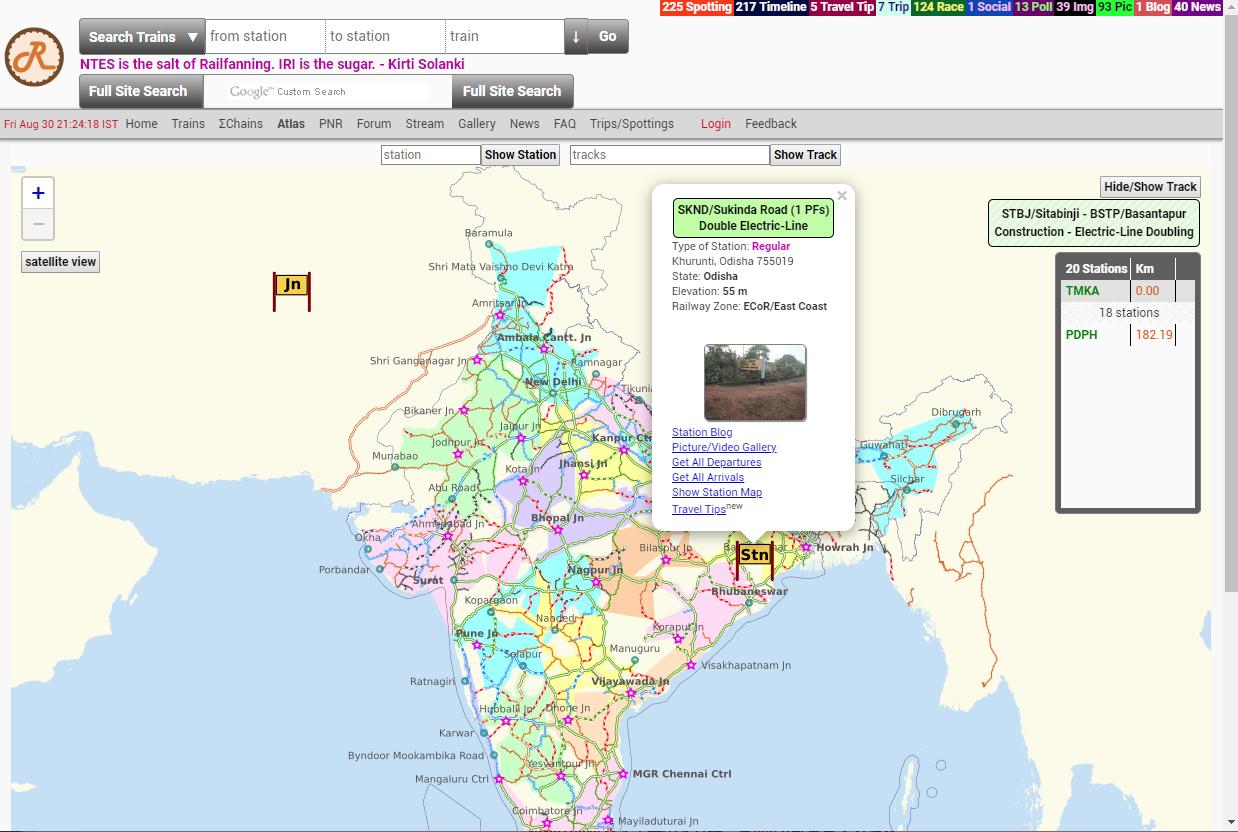 你是铁路大亨吗？五个值得收藏的铁路地图网站