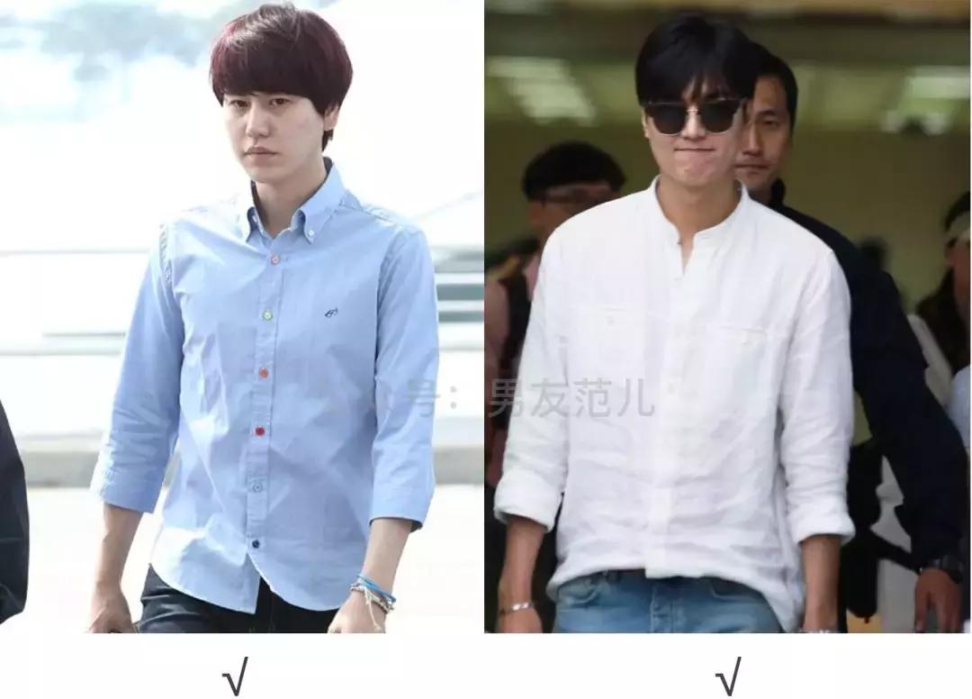 男生溜肩窄肩怎么穿衣好看,男生窄肩夏天穿衣
