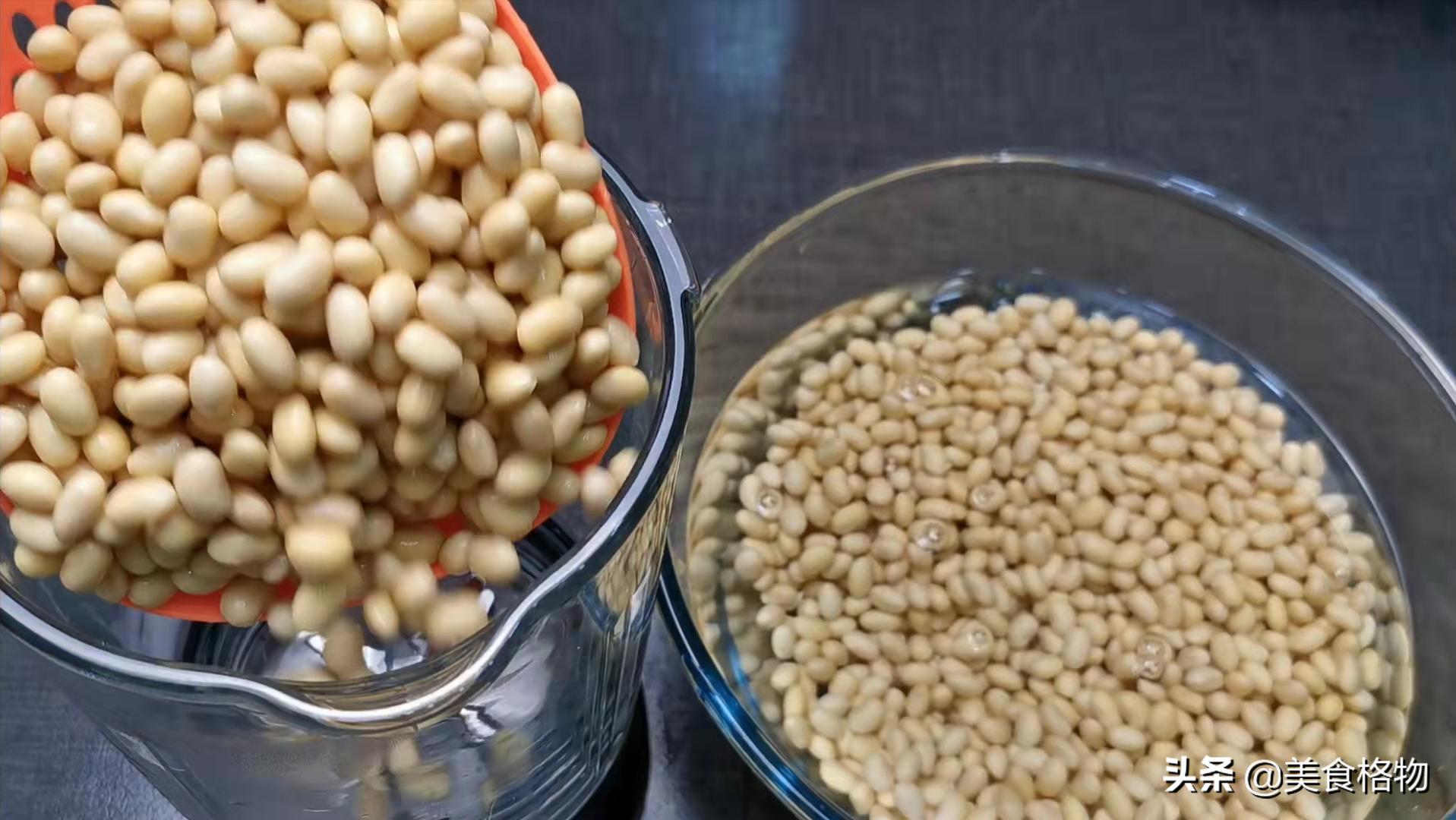 一斤黄豆怎么用白醋做豆腐,黄豆浆里点一勺白醋瞬间变豆腐