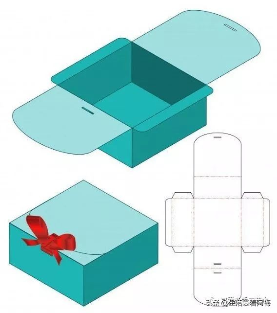 精美diy手工盒如何折,纸艺DIY摆件