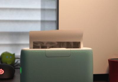 印先森打印机m02s使用方法,印先森m04s宽幅打印机如何装纸