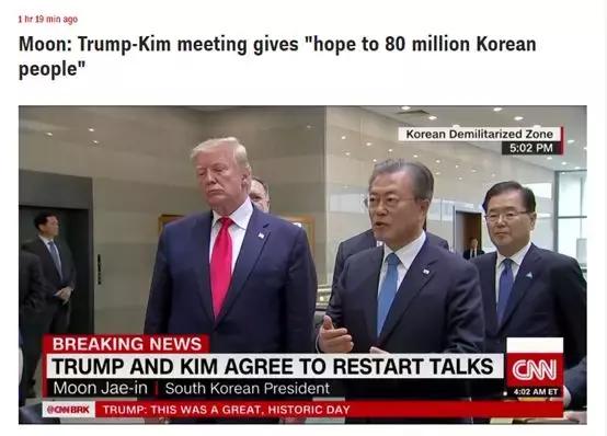 特朗普和金正恩今天谈了这些事，还确认了他还活着……