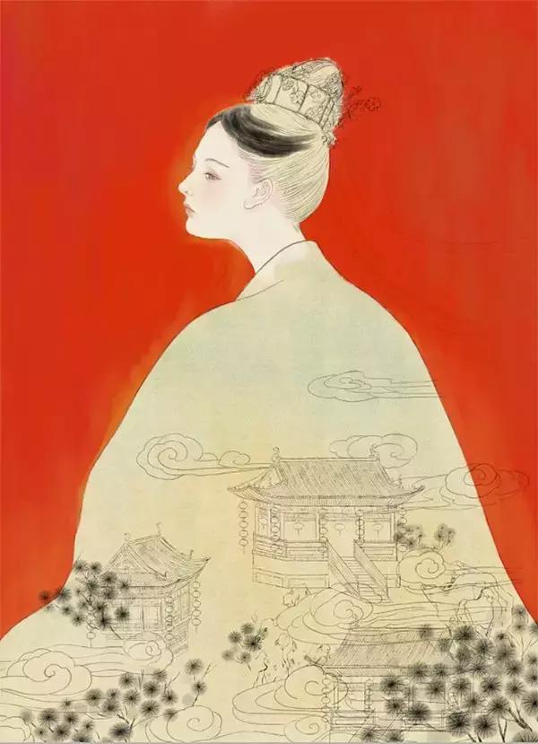 她笔下的女人韵味十足,他笔下的女子美得倾国倾城