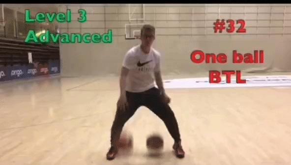 如何提升运球基本功,运球教学100个动作