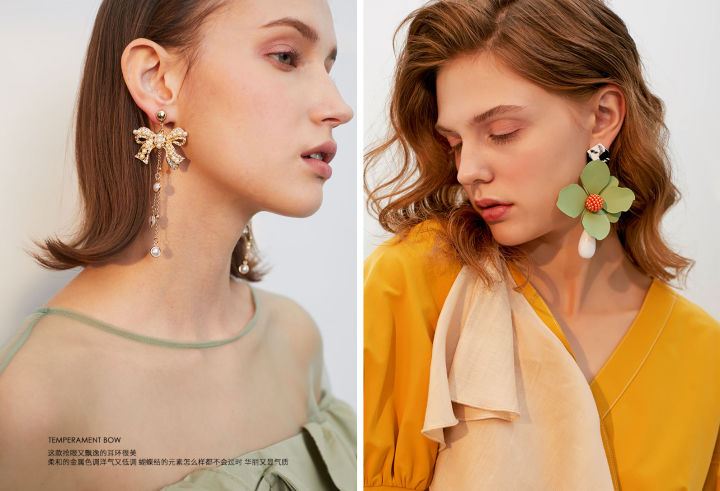 推荐7款秋季必备耳饰好看又百搭,耳饰轻奢小众高级感百搭简单