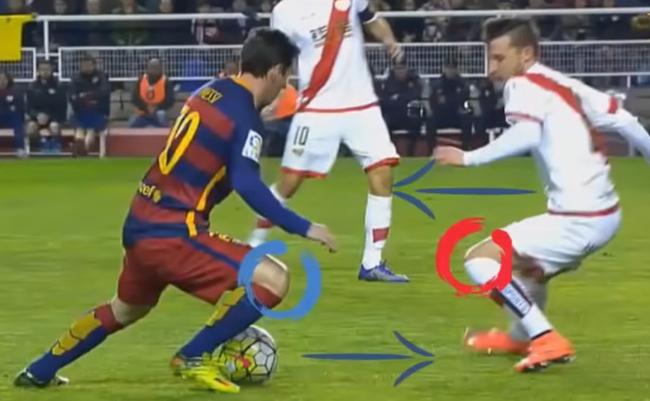 梅西是怎么变向,梅西怎么颠球的