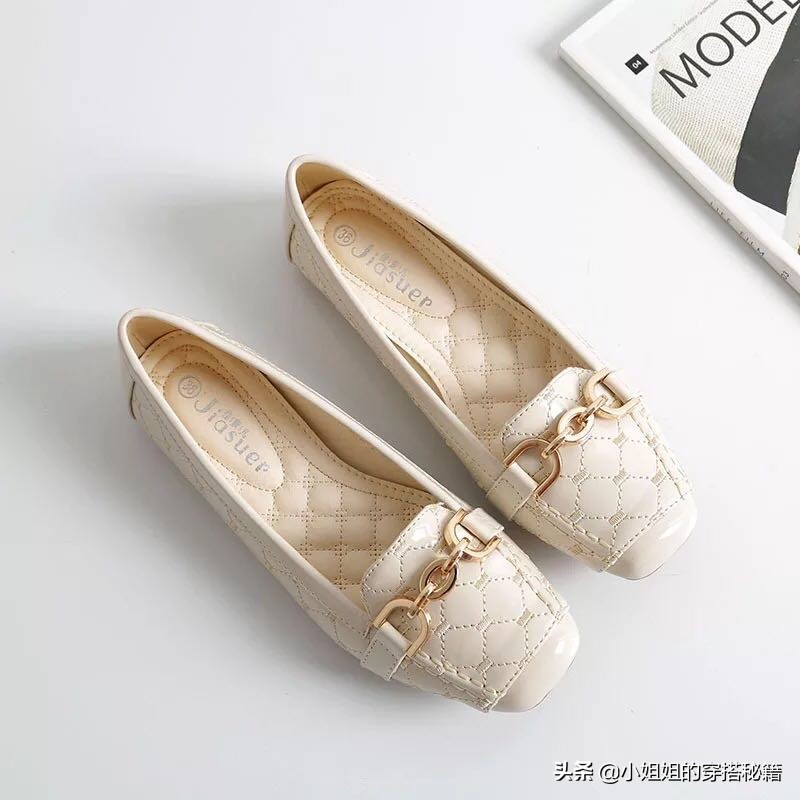 从没穿过的高跟鞋,好穿又百搭粗跟鞋