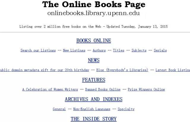 10个免费*载下**英文电子书的网站,学英语、写论文不要太简单