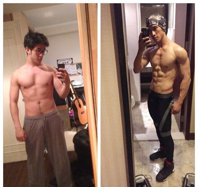 李治廷腹肌锻炼,李治廷花样健身