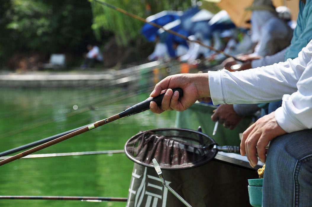 钓鱼用竿的技巧和方法,钓鱼新手入门短竿