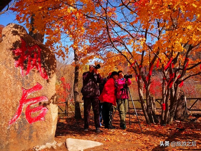 秋天忘不掉的龙道沟，还有辽东小桂林，有山有水有枫林
