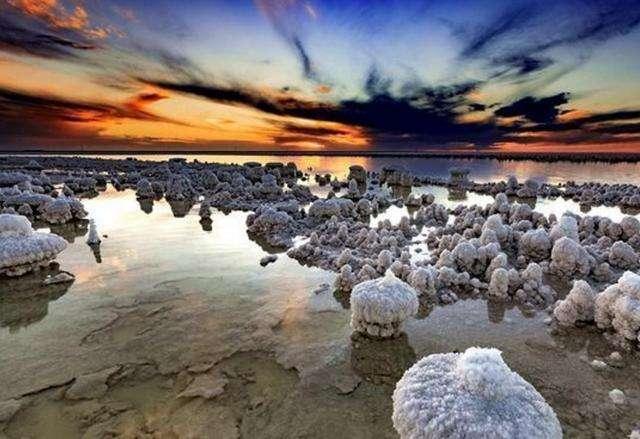 中国最大的盐湖桥,中国第一大盐湖