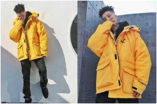 穿搭时尚达人男生羽绒服,ur男士羽绒服搭配