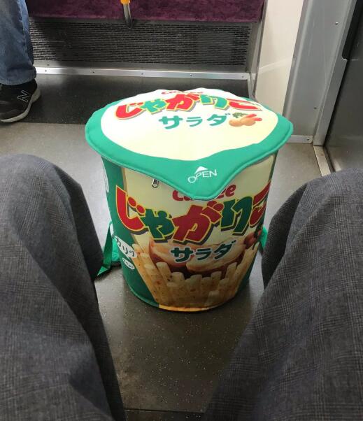 日本极简主义背包,奇葩搞笑背包