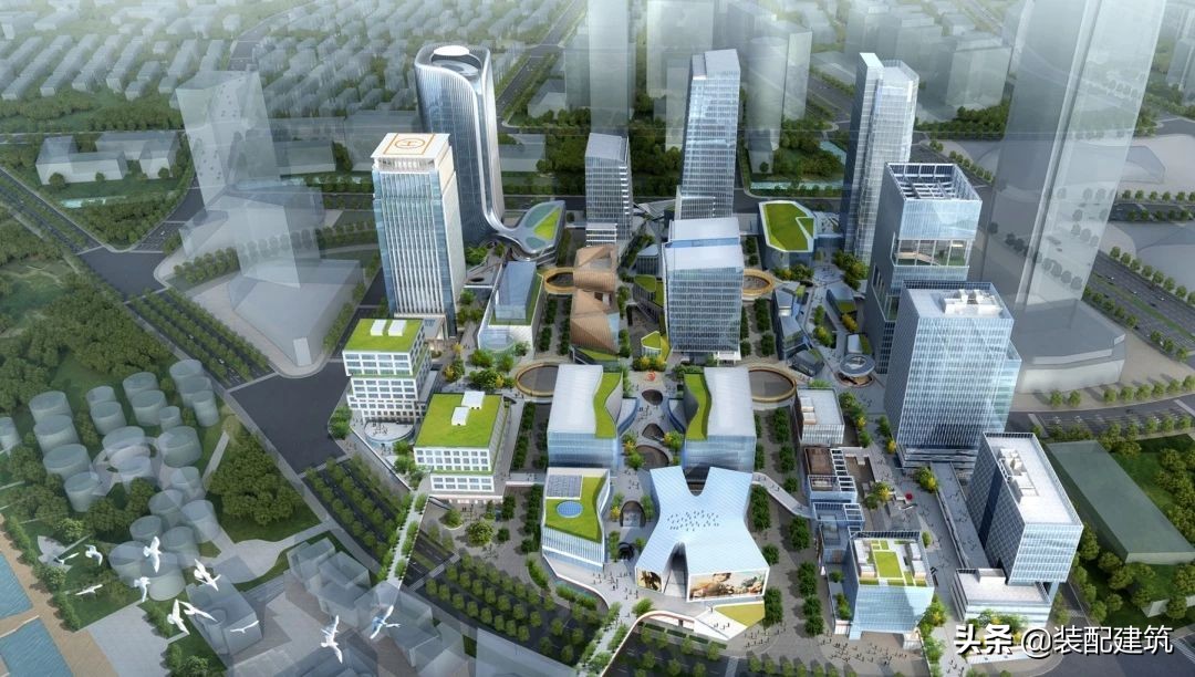 上海黄浦江边的标志性建筑,徐汇滨江西岸传媒港广告设计