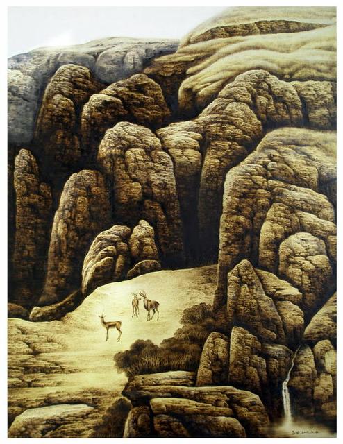 烙画作品大全集,烙画精品100幅