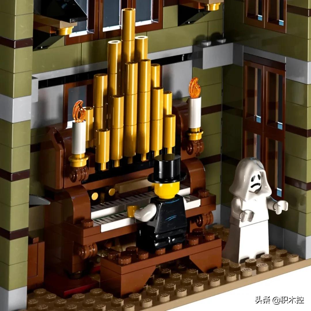 鬼屋乐高积木,幽灵秘境乐高游乐场