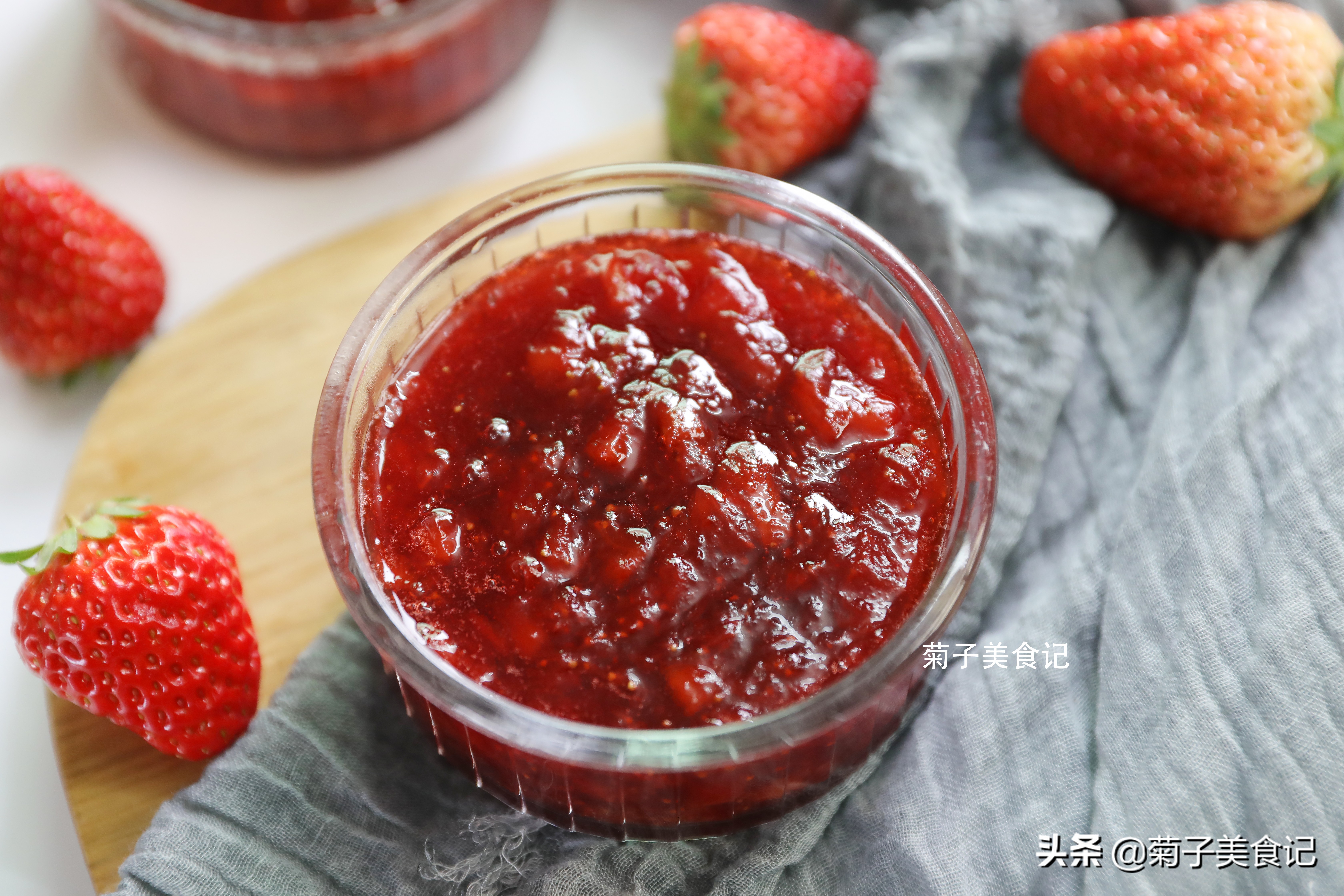做草莓味果酱,做草莓果酱糖和草莓比例