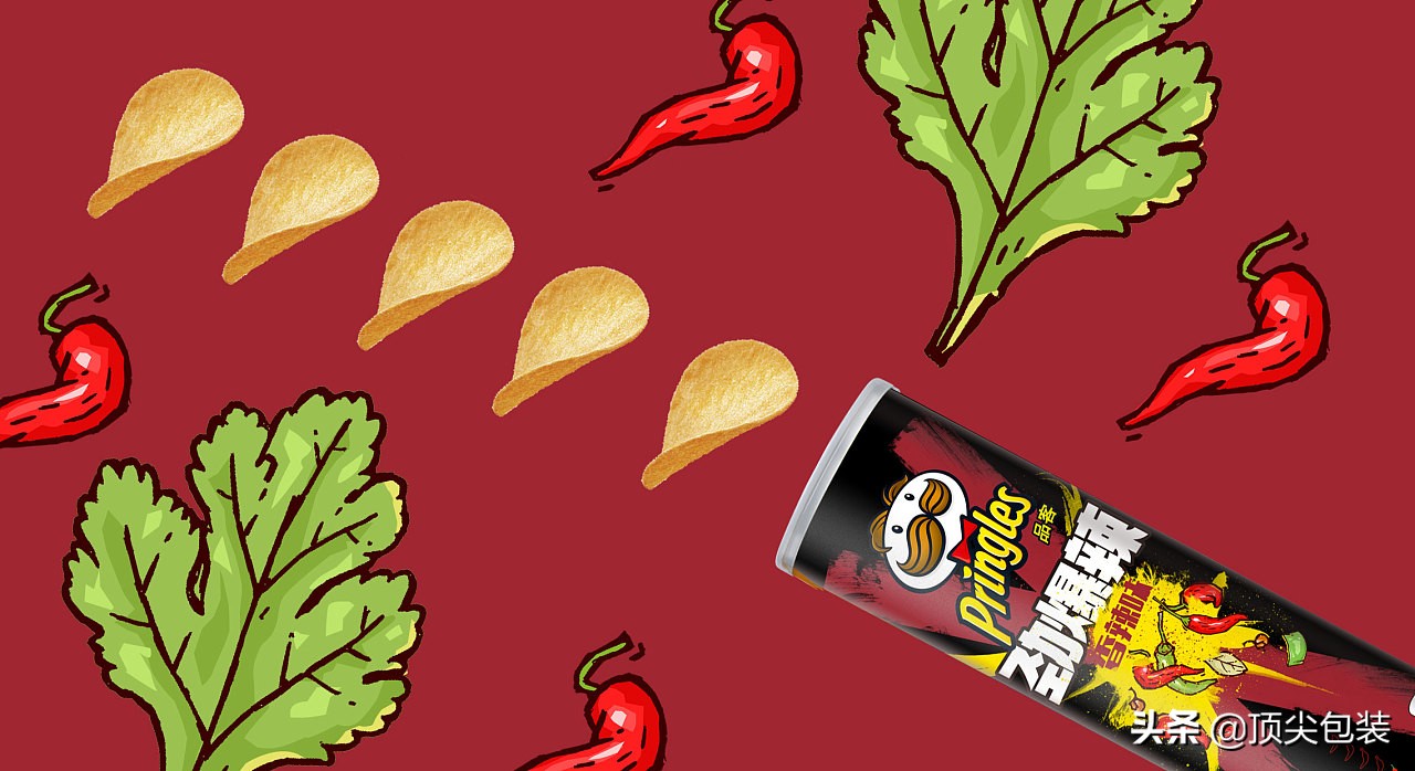 品客薯片配料表图片,品客薯片劲爆辣包