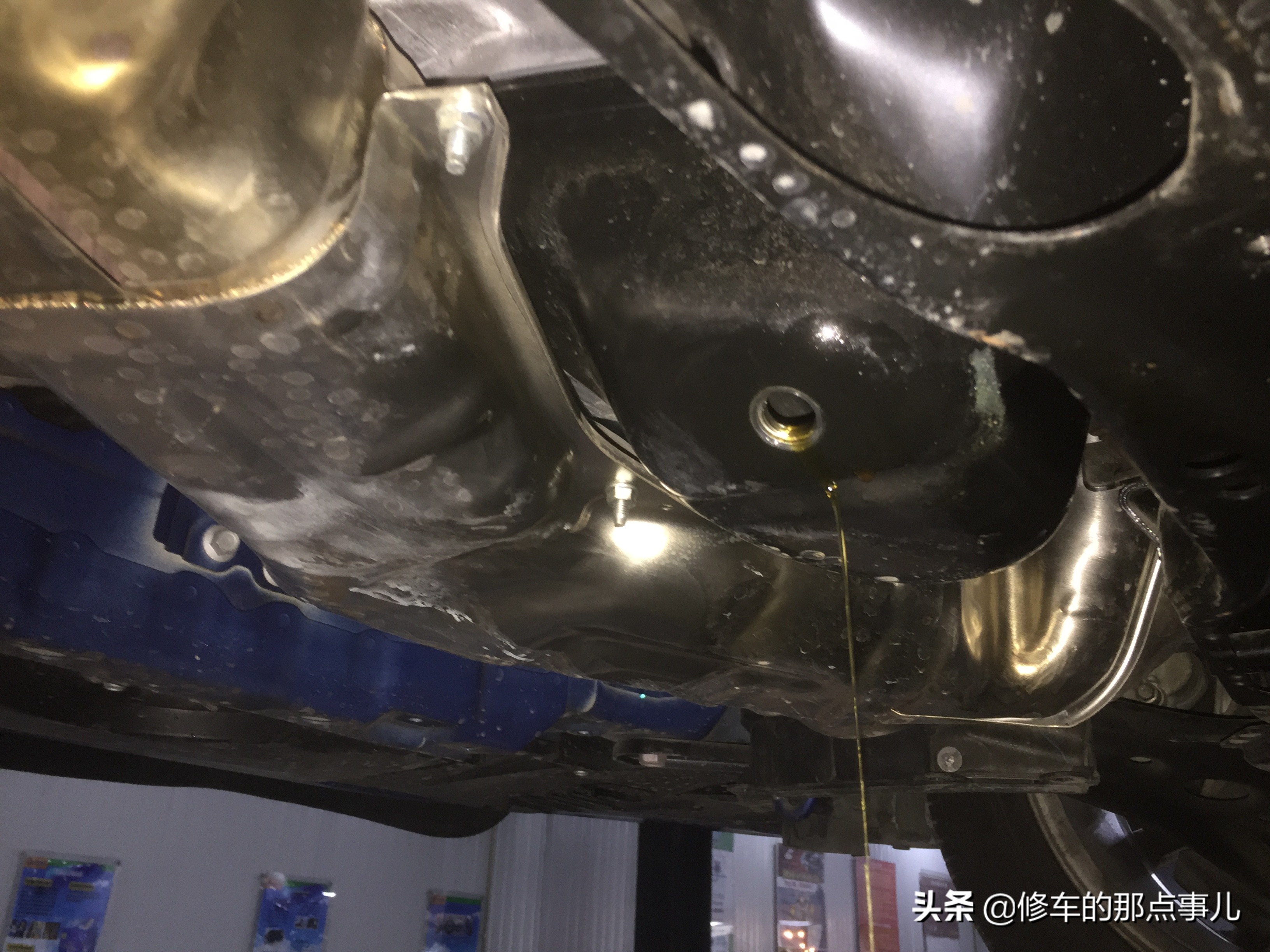 斯巴鲁五万公里保养,跑一千多公里换机油