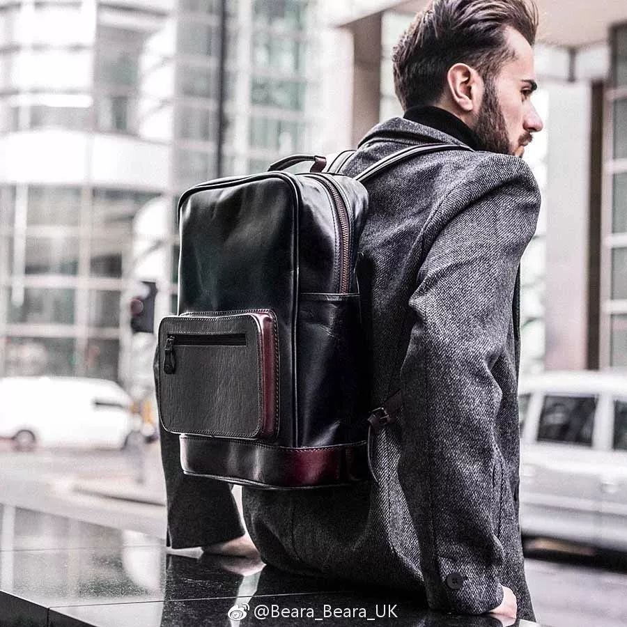 职业女性背什么包见客户,双肩包可以背一个肩膀