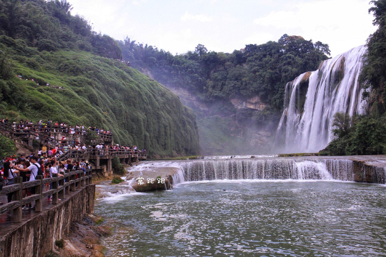 黄果树瀑布桃花源,贵州安顺黄果树瀑布特色