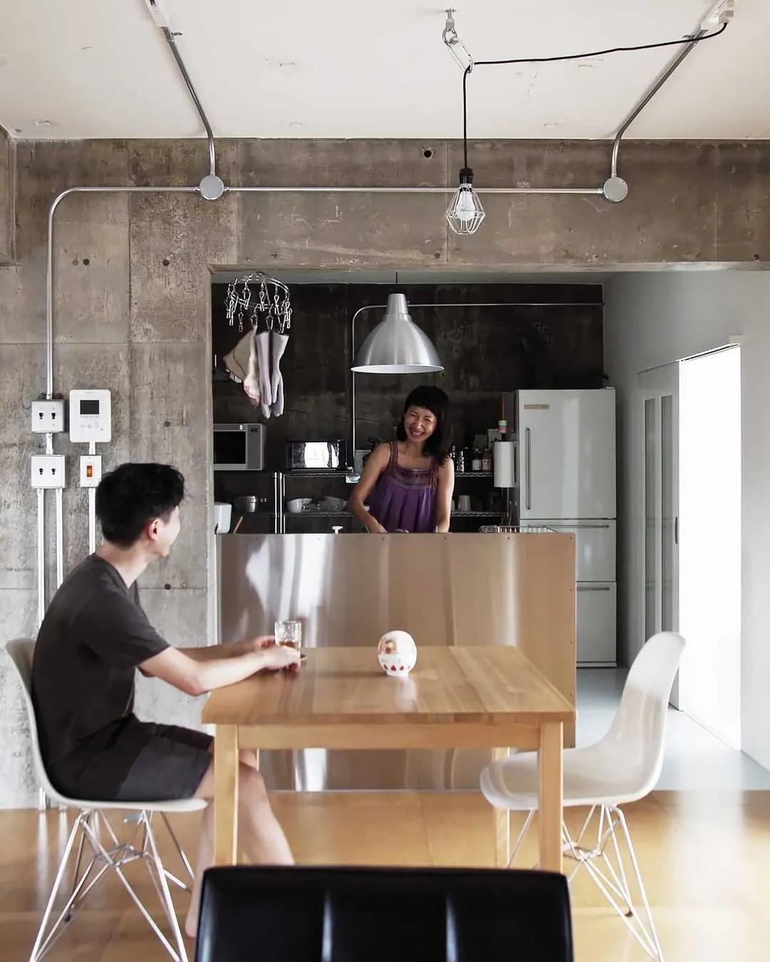 高颜值不锈钢台面橱柜,不锈钢大理石橱柜