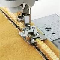 缝纫技巧教程压双针,缝纫机压脚针法