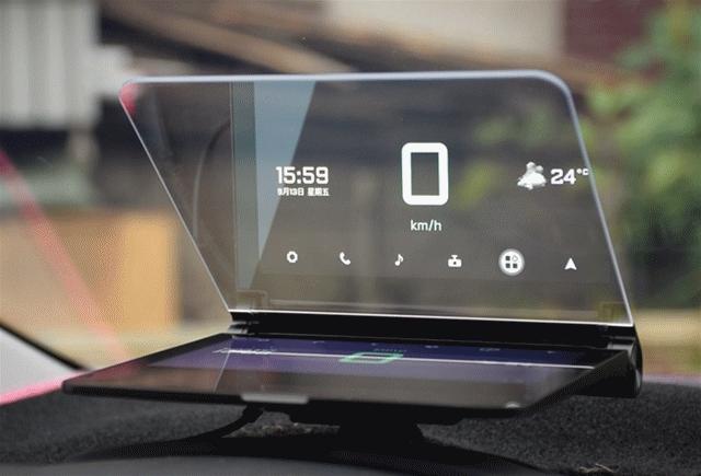 科技感爆棚!这款HUD终身免流量导航,还能在线听音乐看视频