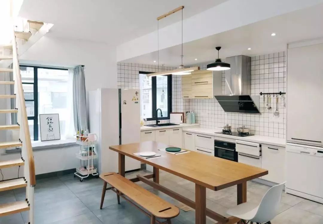 当现代厨房遇上集成灶,当厨房遇上餐厅