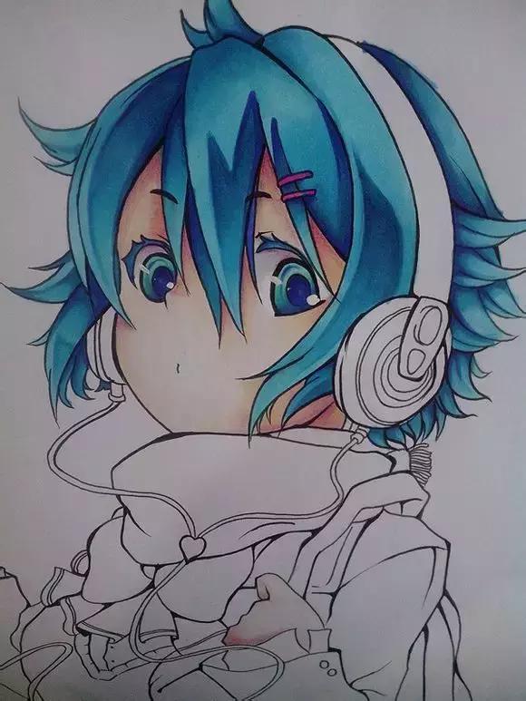 超详细马克笔教程，教你一步一步用马克笔手绘二次元教程！