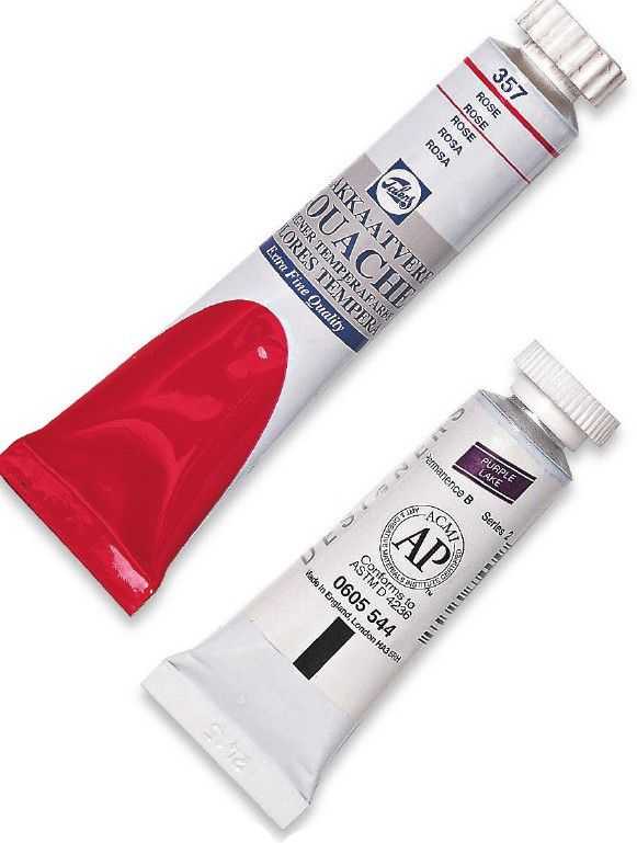 水粉画颜料初学者教程,用水粉颜料怎么画画简单又好看