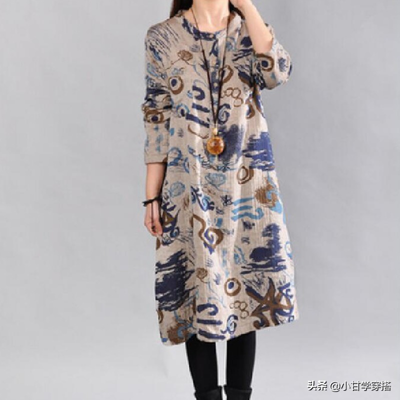 连衣裙显胖怎样改显瘦,胖女遮肚显瘦连衣裙