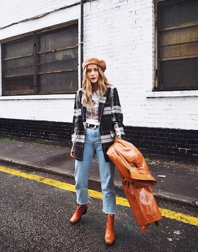 永不淘汰的格纹元素,格纹重塑经典复古摩登风强烈来袭