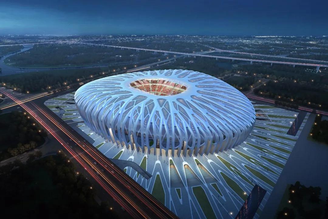 120亿的恒大足球场,恒大足球场看台设计